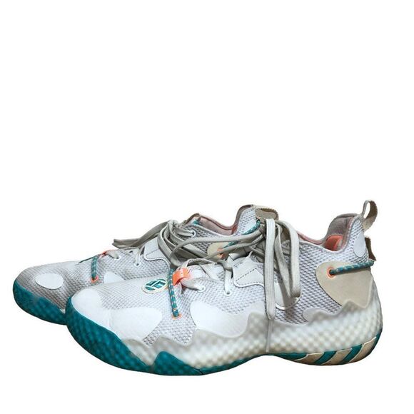 Adidas Boost James Harden Vol. 6 GW9031 The Bahamas Shoes Men's Sz 10 - Picture 2 of 7